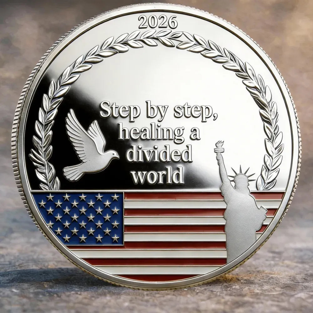 🏆NEW YEAR 60% OFF - 🙏2026“Journey of Peace Mission”Commemorative Coin