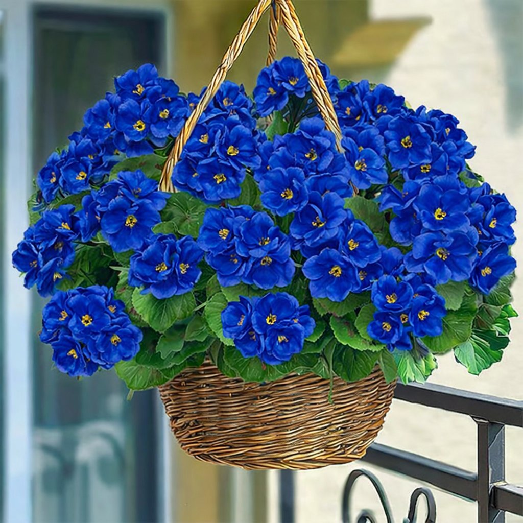 🔥Last Day 49% OFF--💐 UV Resistant Lifelike Artificial Geranium Flowers 💖