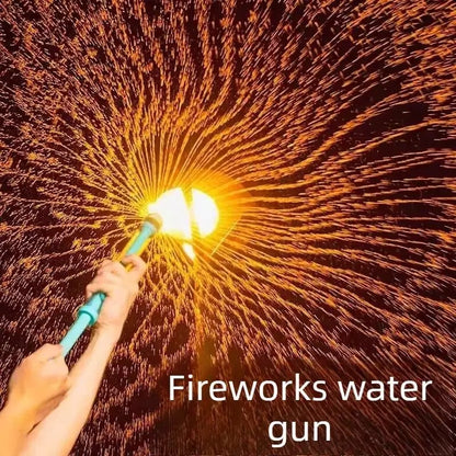 ✨2026 Summer💦High Pressure Fireworks Water Gun, Creative Pull-Out Water Cannon Toy, Summer Water Fight & Party Photo Atmosphere Props