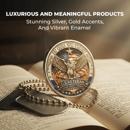 🔥Last Day 87% OFF-250 Years of Freedom Veteran Tribute Coin