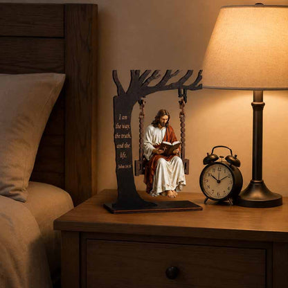 📚Last Day 60% OFF - Christian Jesus Swing Ornament