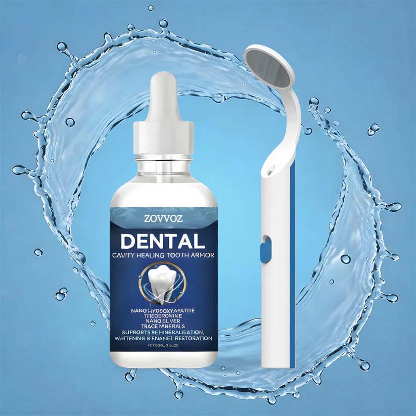 Fivora™ Advanced Enamel Repair & Whitening Kit (Includes Free LED Mirror)