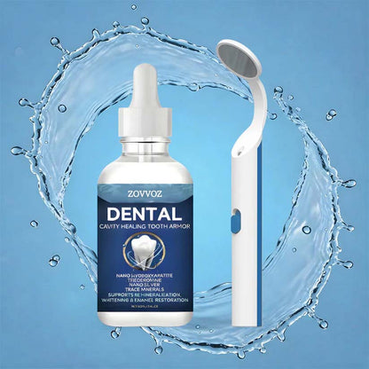 Fivora™ Advanced Enamel Repair & Whitening Kit (Includes Free LED Mirror)