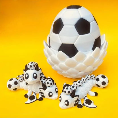 🔥LAST DAY 50% OFF-⚾ Flexi Baseball Dragons & Egg: Winged Dragon Fidget Toy