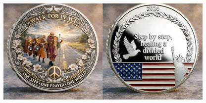🏆NEW YEAR 60% OFF - 🙏2026“Journey of Peace Mission”Commemorative Coin