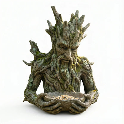 🌸The Quiet Offering A Tree-Integrated Bird Feeding Sculpture