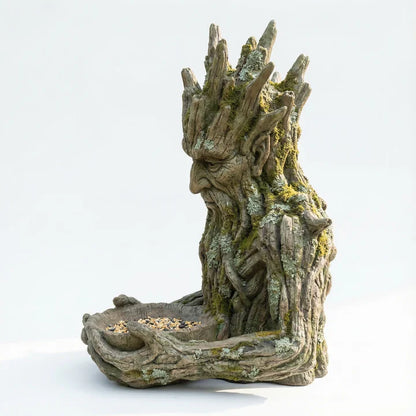 🌸The Quiet Offering A Tree-Integrated Bird Feeding Sculpture