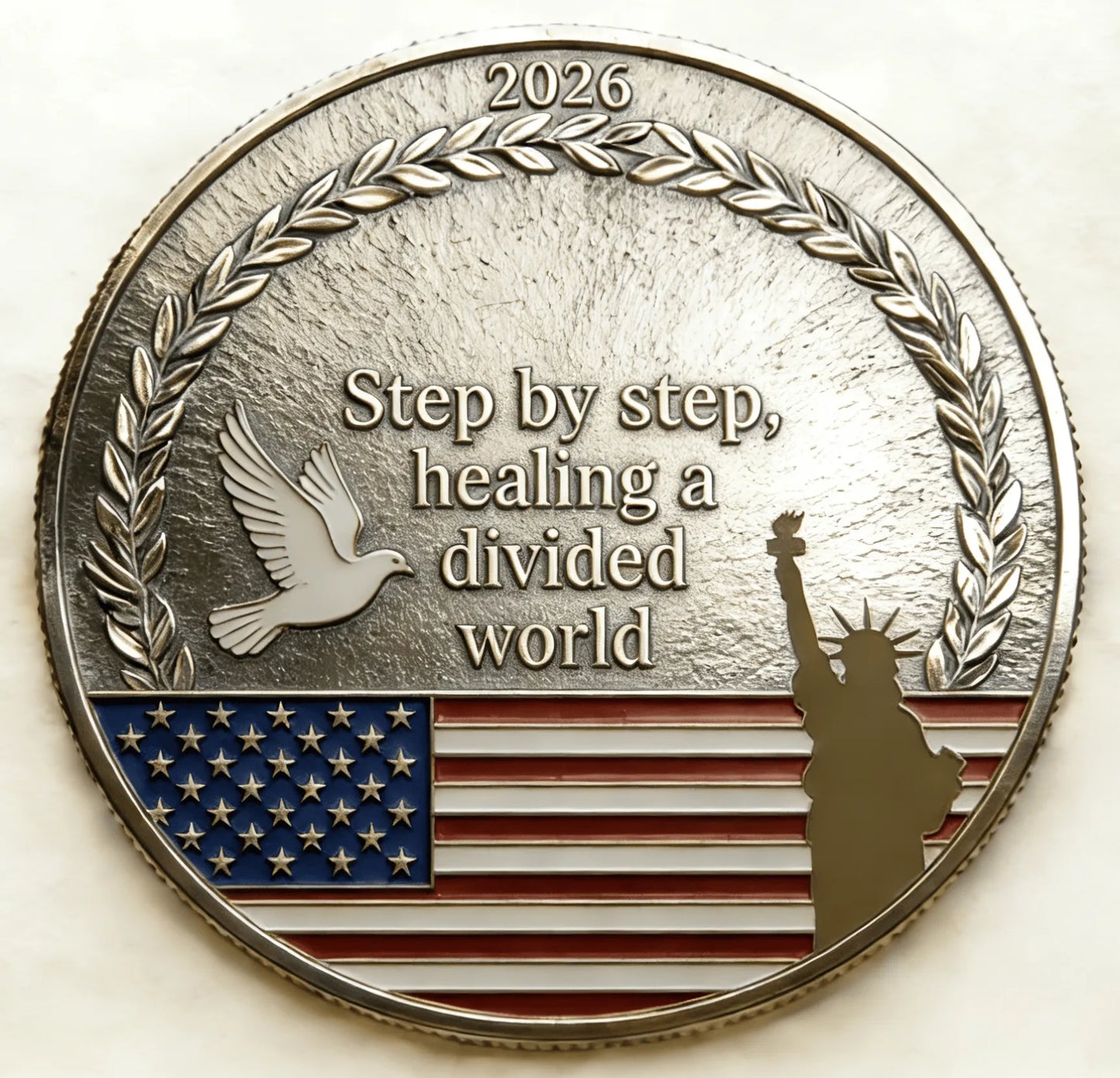 🏆NEW YEAR 60% OFF - 🙏2026“Journey of Peace Mission”Commemorative Coin