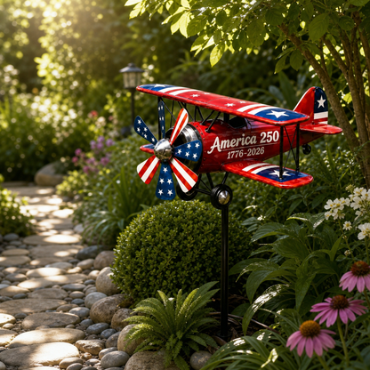 🔥Limited time 55% OFF🔥🇺🇸USA 250 “Liberty Windmill” Patriotic Garden Wind Spinner -✈️ (Free Delivery Fee)