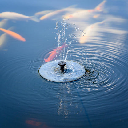 ☀️Solar Fountain Pump – Eco‐Friendly, Cordless, Floating Water Feature