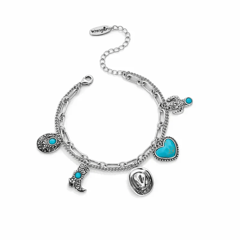 Silver-Turquoise