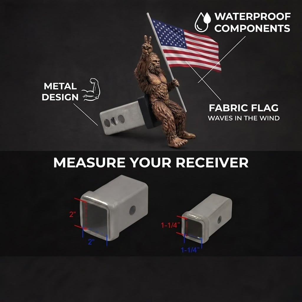 🔥Patriot Sasquatch Trailer Hitch