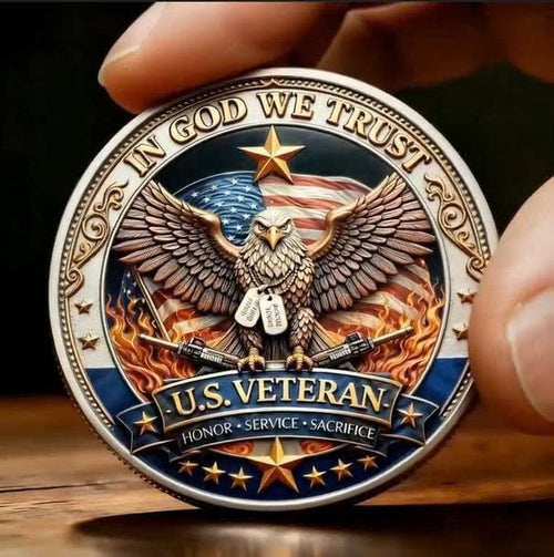 🔥Last Day 87% OFF-250 Years of Freedom Veteran Tribute Coin