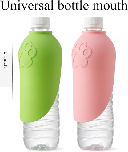 Portable Dog Water Bottle Adapter 🐶💧 Leak-Proof Pet Water Drinking Spout ✈️🐾