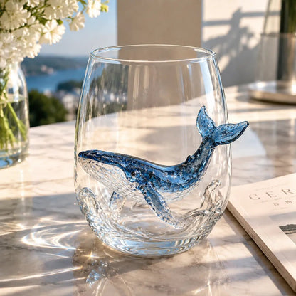 🔥 Last Day 66% OFF – 🌊 3D Ocean Animal Artisan Glassware Collection
