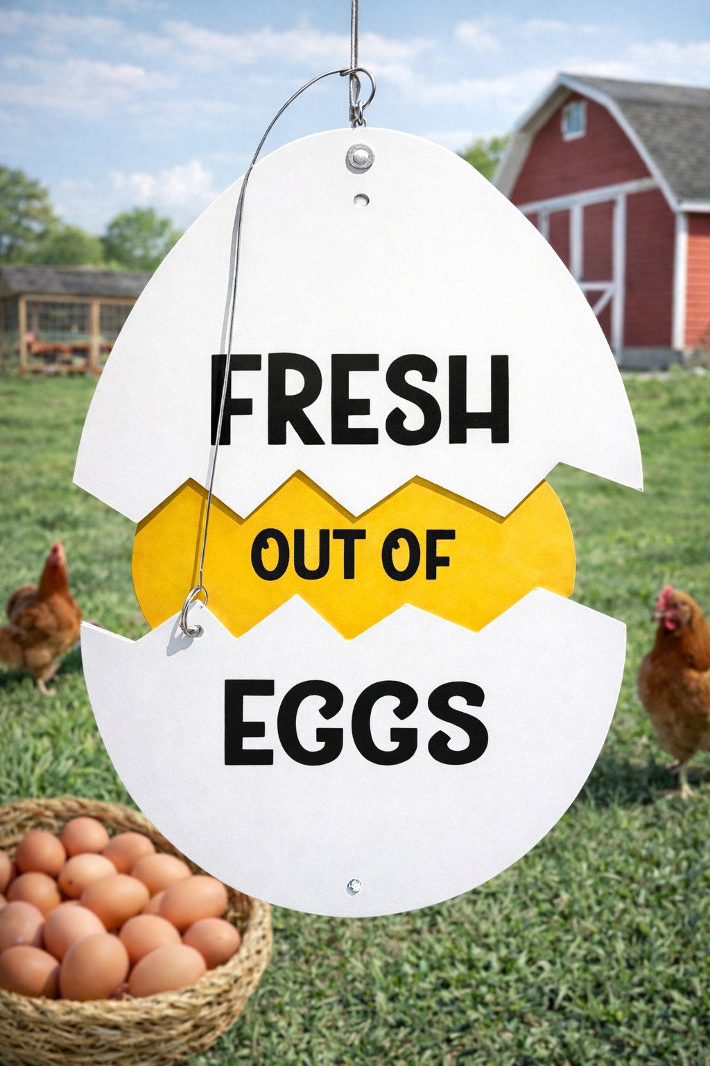 FRESH OUT OF EGGS