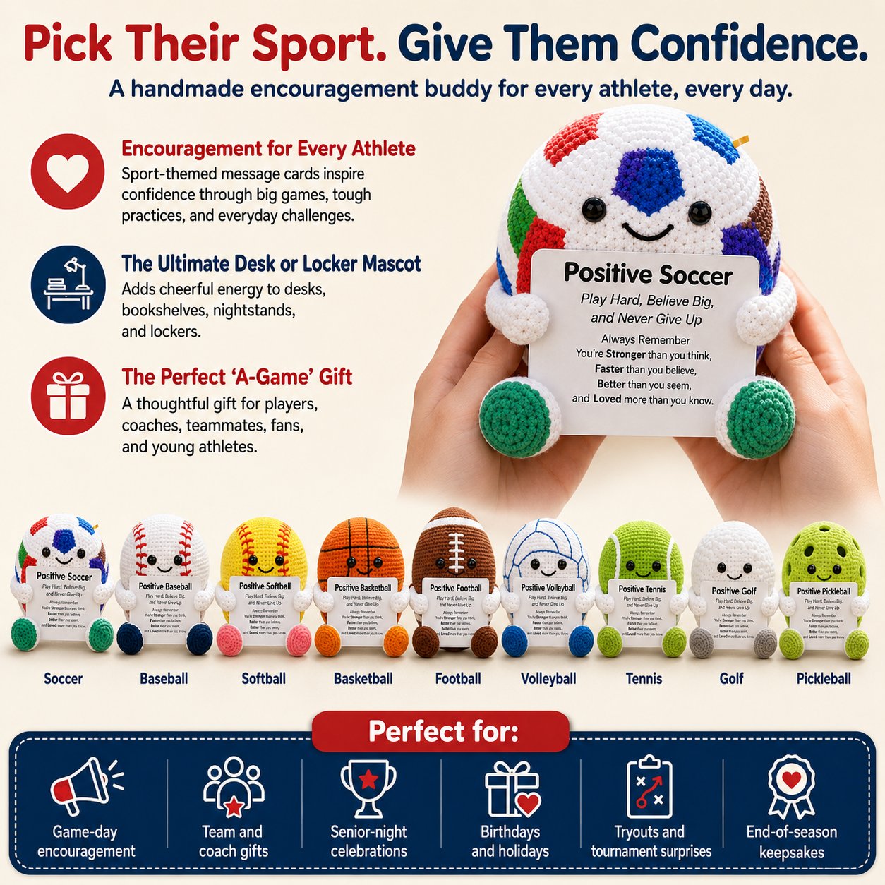 ⚽🏆 The Ultimate Positive Sports Buddy Collection