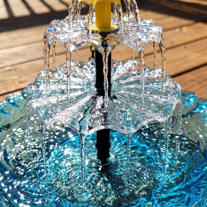 🔥🔥 New Year  70% OFF – Solar Cascade Hanging Bird Bath Fountain | 🚨 Selling Fast!