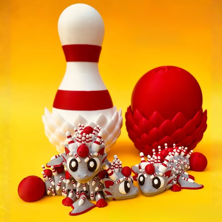 Bowling Dragons & Egg