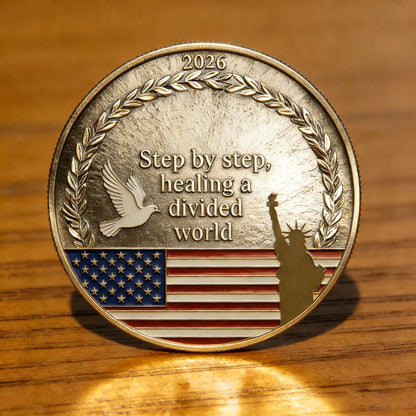🏆NEW YEAR 60% OFF - 🙏2026“Journey of Peace Mission”Commemorative Coin