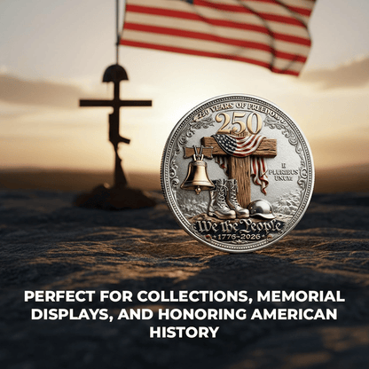 🔥Last Day 87% OFF-250 Years of Freedom Veteran Tribute Coin
