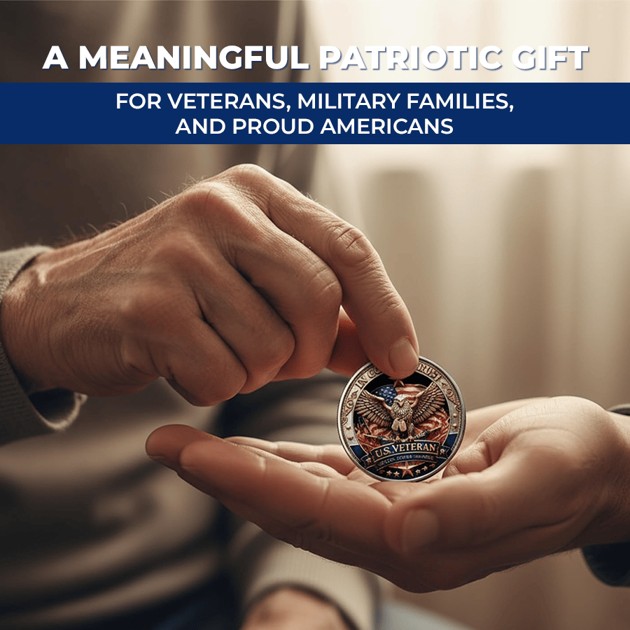 🔥Last Day 87% OFF-250 Years of Freedom Veteran Tribute Coin