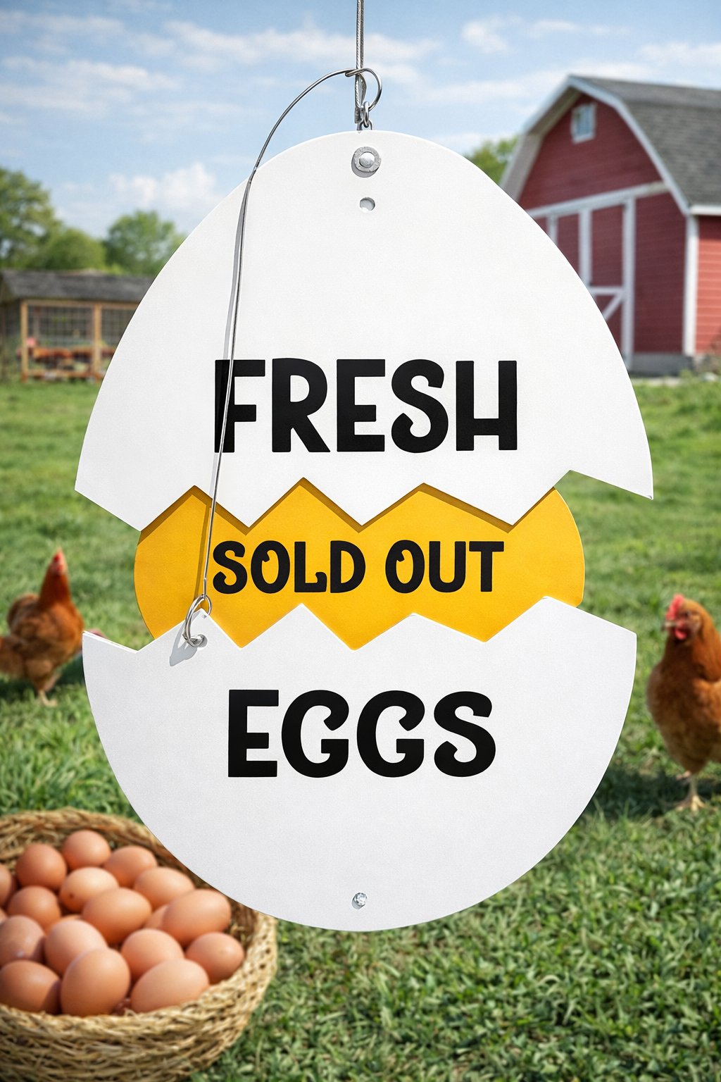FRESH SOLD OUT EGGS