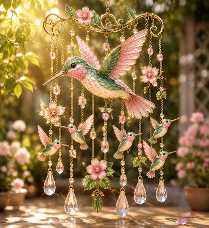 🐦🎐Summer Sale 66% OFF - 🐦🎐Graceful Hummingbird Wind Chime
