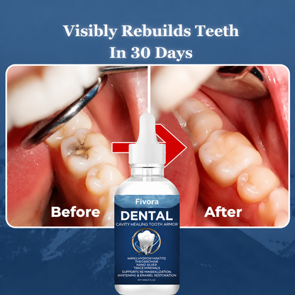 Fivora™ Advanced Enamel Repair & Whitening Kit (Includes Free LED Mirror)
