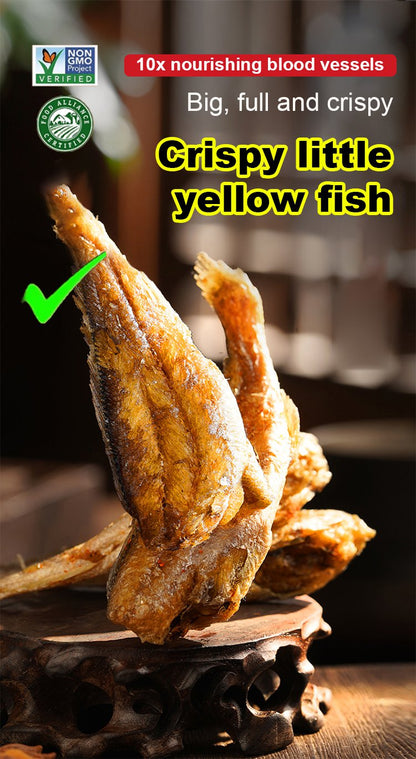 High-protein ready-to-eat deep-sea fish crisps