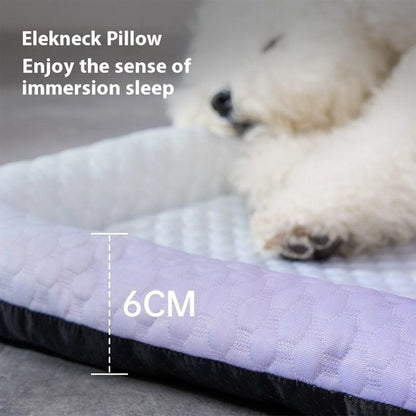 🐶❄️ Pet Cooling Pad Mat for Dogs and Cats Ice Silk Summer Cool Bed Blanket 🐾✨🌿 Gradient Colours 🌈 | Soft & Breathable 🧊 | Summer Comfort ☀️