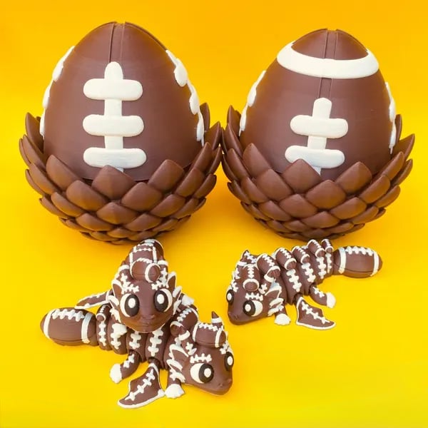 Football Dragons & Egg