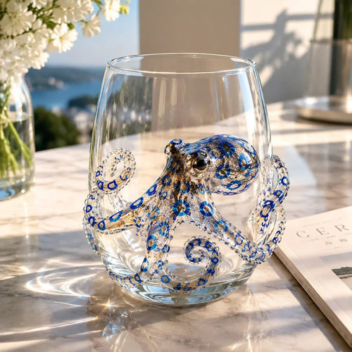 🔥 Last Day 66% OFF – 🌊 3D Ocean Animal Artisan Glassware Collection