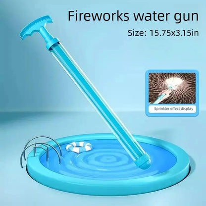✨2026 Summer💦High Pressure Fireworks Water Gun, Creative Pull-Out Water Cannon Toy, Summer Water Fight & Party Photo Atmosphere Props