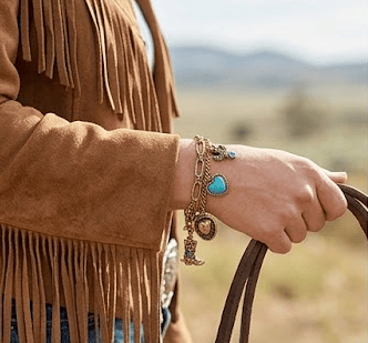 🔥Summer Hot Sale 66% OFF - 🏇🤠Handmade Western Cowboy Charm Bracelet with Boot Hat Cactus & Heart Charms🌵