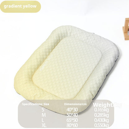 🐶❄️ Pet Cooling Pad Mat for Dogs and Cats Ice Silk Summer Cool Bed Blanket 🐾✨🌿 Gradient Colours 🌈 | Soft & Breathable 🧊 | Summer Comfort ☀️