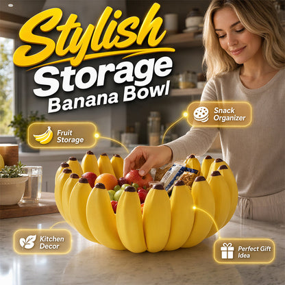 🍌Limited-time 50% off🍇Creative Banana Shape Fruit Bowl🍓