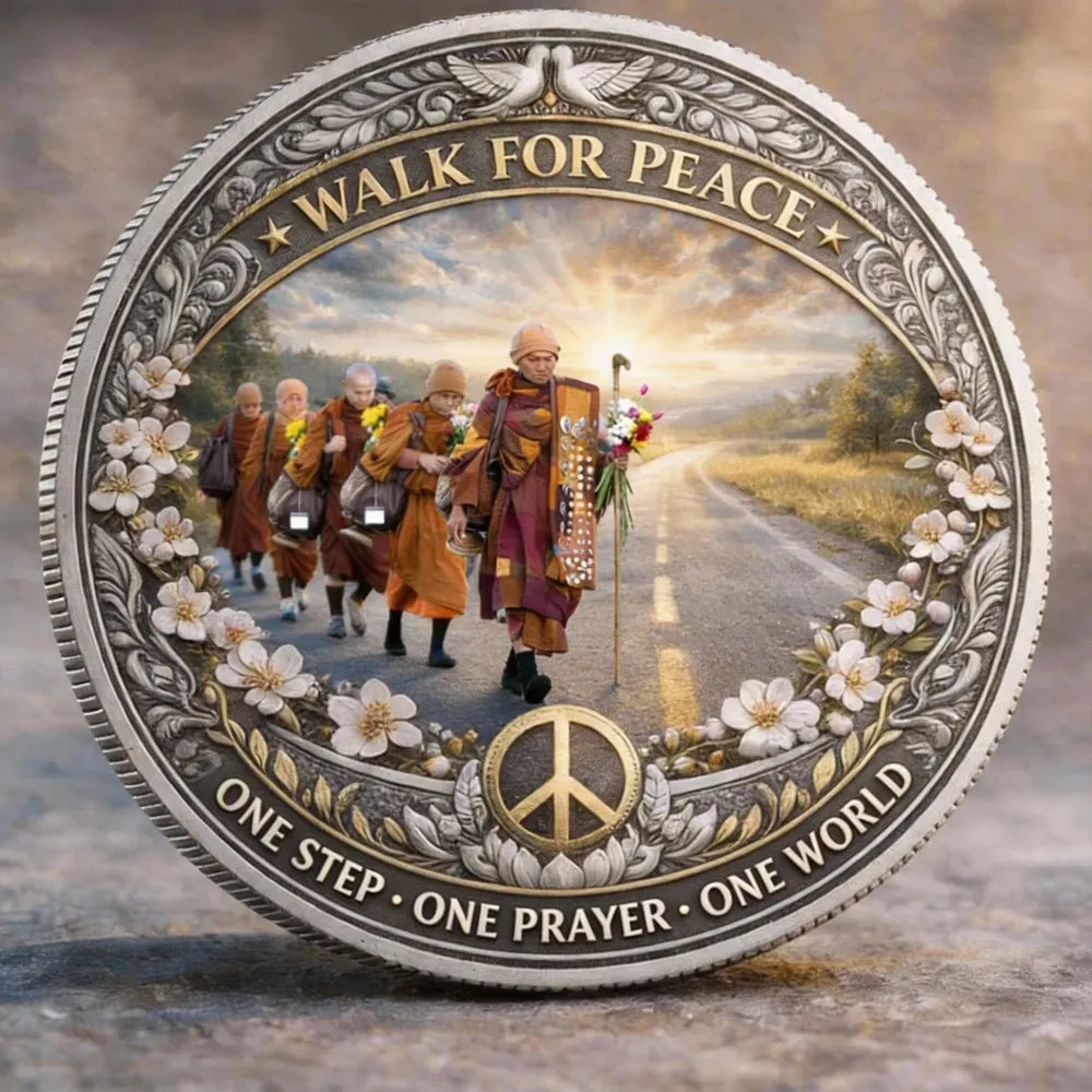 🏆NEW YEAR 60% OFF - 🙏2026“Journey of Peace Mission”Commemorative Coin